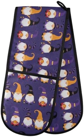 Festive Halloween Oven Mitts