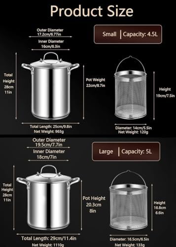 Stainless Steel Spaghetti Pot