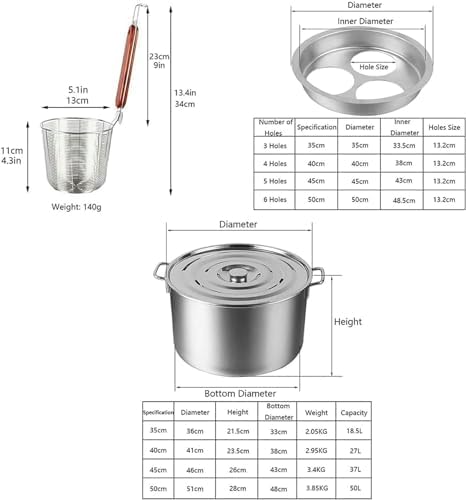 Stainless Steel-effects Pasta Cooker