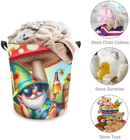 Meiko Cartoon Gnome Laundry Basket laundry hamper
