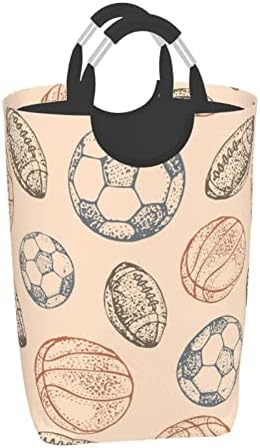 Football Foldable Laundry Hamper