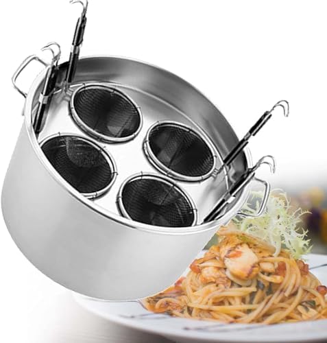Stainless Steel Pasta Multi-Purpose Pot steamer with Basket and Lid