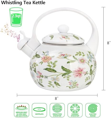 23 Quart Classic Round Tea Kettle