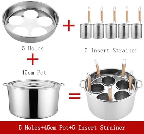 Premium Stainless Steel Pasta Cooker Set for Home Use