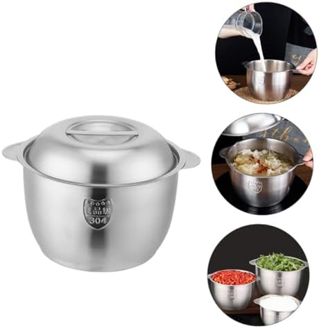 Rust-Resistant Vegetable Steamer Pot with Handles Safe and Professional Use