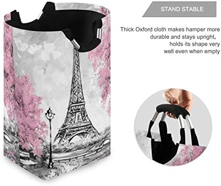 Large Water-Proof Collapsible Handle laundry hamper for Home Kitchen