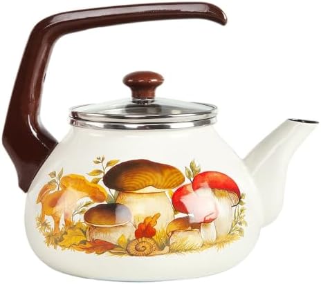 Enameled Aluminum Tea Kettle