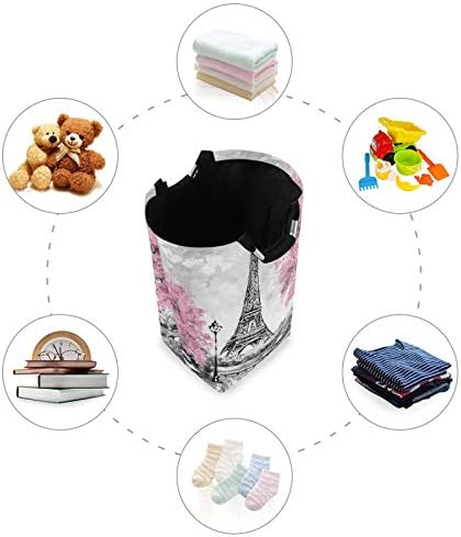 Large Water-Proof Collapsible Handle laundry hamper for Home Kitchen