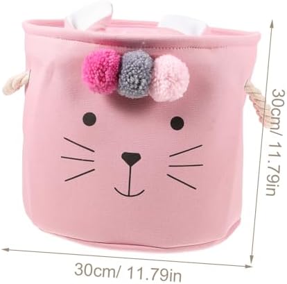 SEWOART Baby Girl Collapse Laundry Hamper Newborn Storage Basket