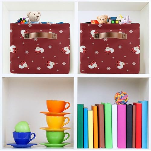 Christmas Santa Collapsible Storage Basket