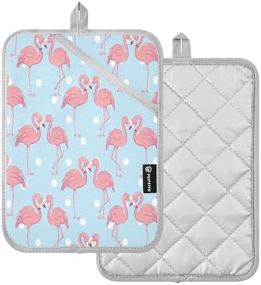 Pink Flamingo Heat-Resistant 2-Pack