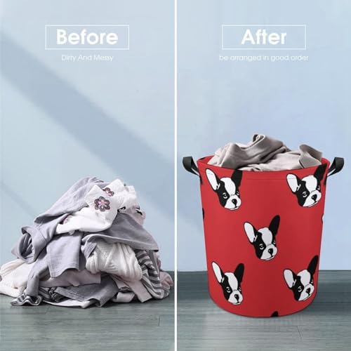 Meiko French Bulldog Storage Basket