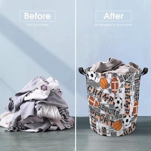 Meiko Sport Balls Laundry Hamper - Durable Storage Solution