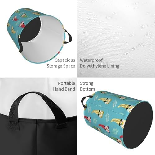 Gnomes Foldable Laundry Hamper