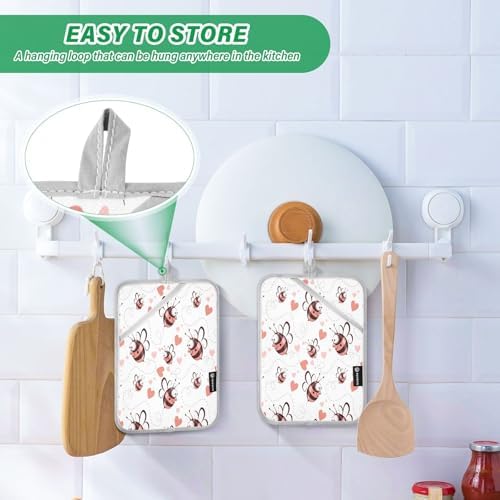 KCLDECI Heat Resistant Potholders