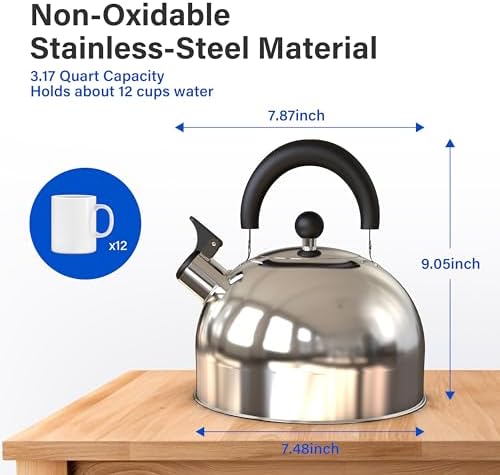 32 Quart Whistling Tea Kettle