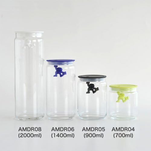 Alessi W Gianni Glass Jar