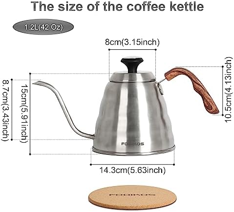 Gooseneck Kettle with Thermometer