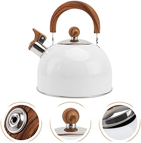 Ergonomic Whistling Tea Kettle with Handle for Easy Use
