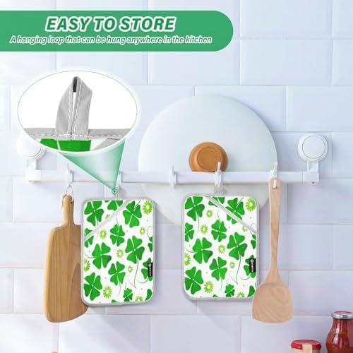 Kcldeci 2Pack Heat Resistant Oven Mitts
