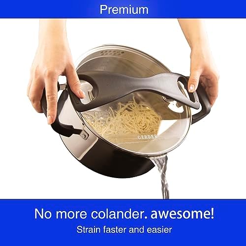 Stainless Steel Cookware Pasta Pot Durable dishwasher-safe