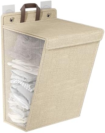 Wall-Mounted Foldable Laundry Basket
