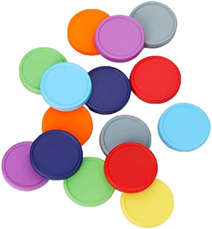 22pcs WIDE MOUTH Mason Jar Lids for CANNING FOOD STORAGE Yellow