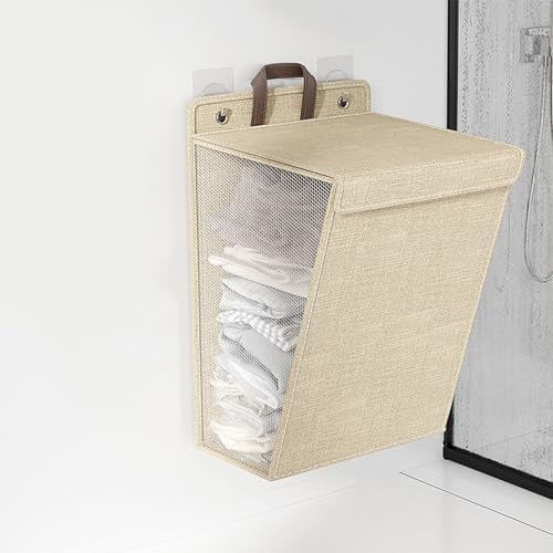 Wall-Mounted Foldable Laundry Basket