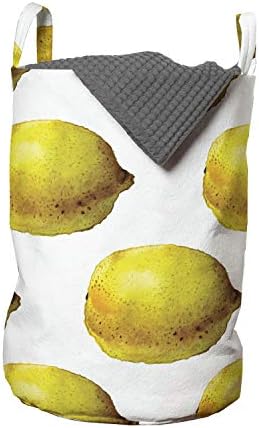 Hand-Crafted Lemon Laundry Hamper