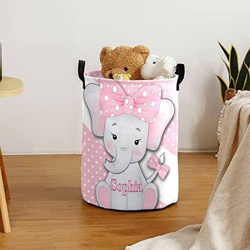 Personalized Child Laundry Basket - Foldable Durable