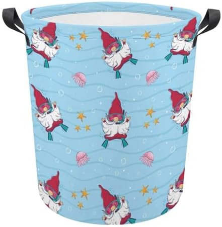 Cartoon Diving Laundry Basket