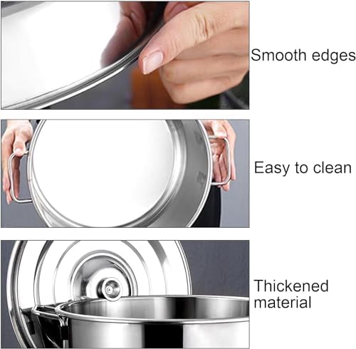 DAOUXIAOSP Stainless Steel Pasta Pot