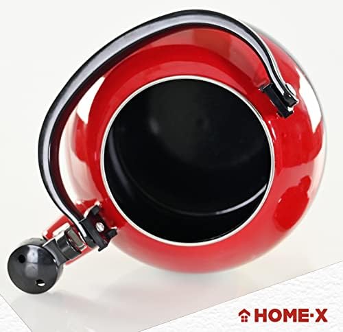 Home-X Santa Claus Whistling Tea Kettle Christmas Gift