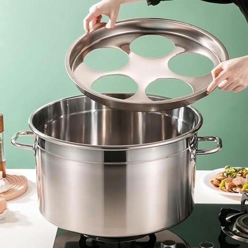 Stainless Steel 5 Holes Pasta Cooker Set