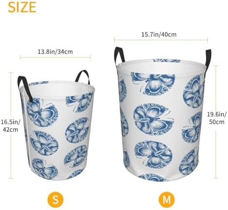 Stylish Butterfly Laundry Hamper for Collaborative Cleaning