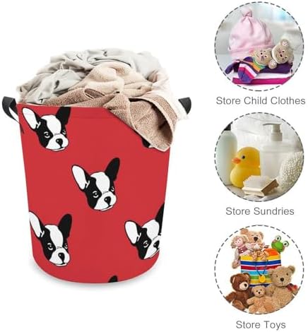 Meiko French Bulldog Storage Basket