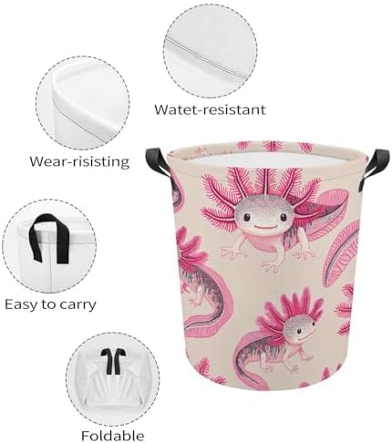 Axolotl Pink Water