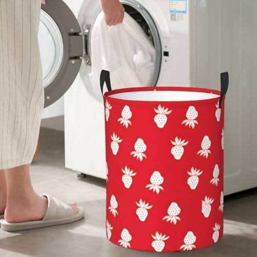 Eco-Friendly Foldable Laundry Hamper with Handles for Compact Storage