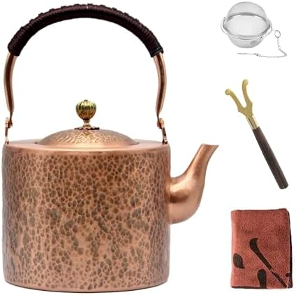 Sturdy Durable Copper Tea Pot