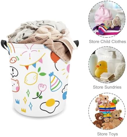 Cute Durable Animal Print Laundry Hamper