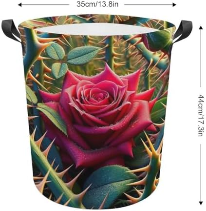 Rose Among Thorns Multi-Functional Laundry Hamper
