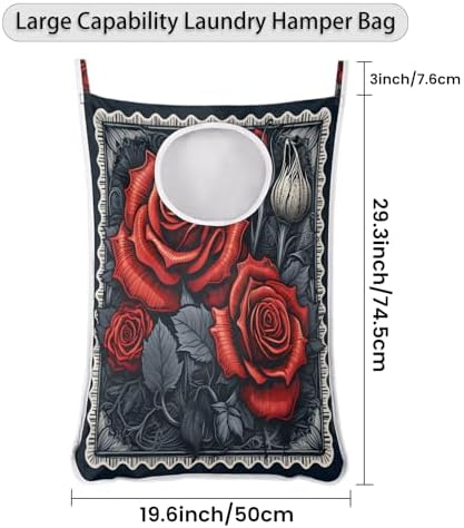Premium Hanging Laundry Hamper Bag Durable Storage Solution