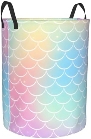 Large Collapsible Laundry Hamper with Handles