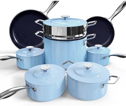 Premium Nuwave Lux Cookware Set - Eco-Friendly Durable
