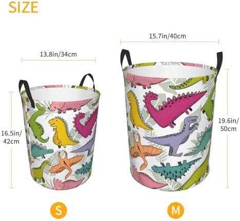Stylish Dinosaur Laundry Hamper