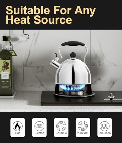Whistling 2-Quart Tea Kettle