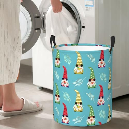 Gnomes Foldable Laundry Hamper
