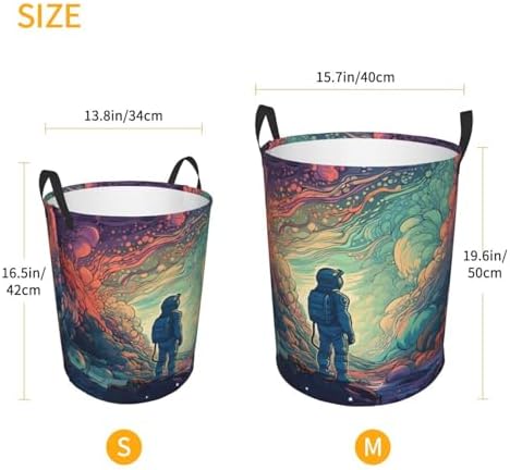 Bell Bottom Bettys Round Laundry Basket