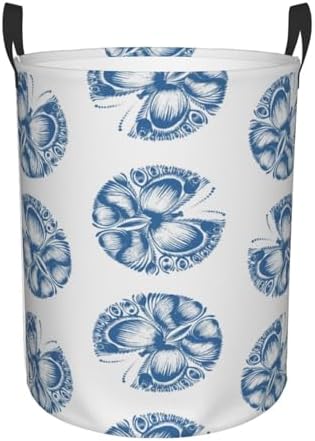 Stylish Butterfly Laundry Hamper for Collaborative Cleaning