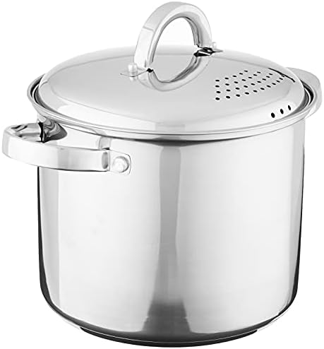 Oster Sangerfield 5-Quart Pasta Pot Set with Steamer Strainer Lid